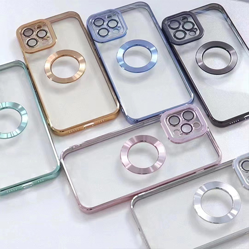 Étui de téléphone portable à cadre galvanisé